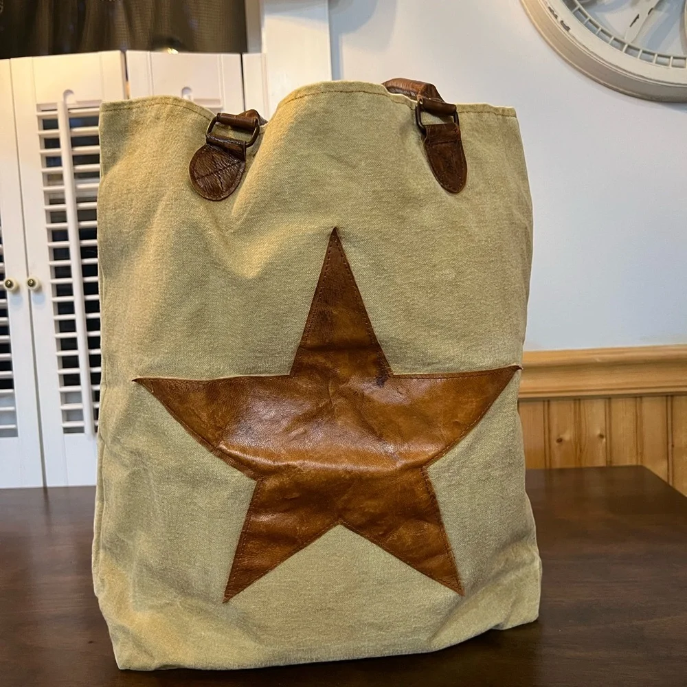 Canvas Star Bag - Picture 3 of 7
